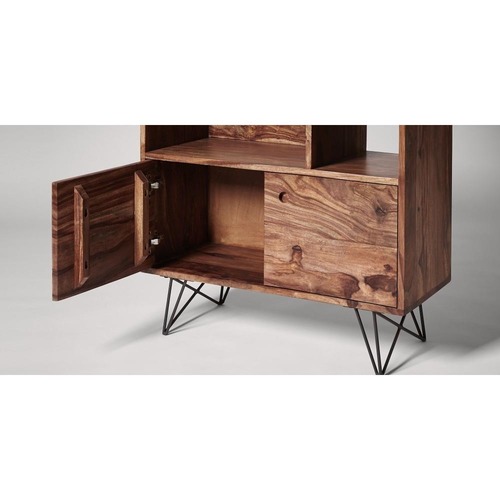 Creative Art Wooden Bookshelf