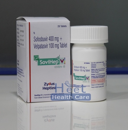 सोवियप वी वेलपटासवीर 100Mg सोफोसबुवीर 400Mg ड्रग सॉल्यूशंस