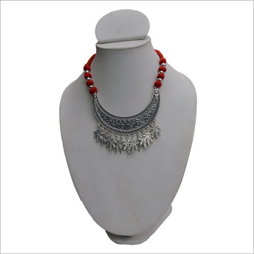 Metal Beaded Necklace