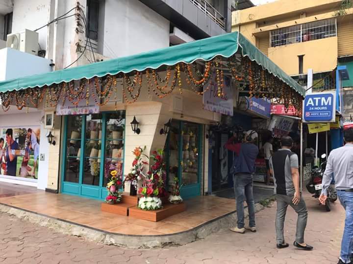 White Conical Canopy