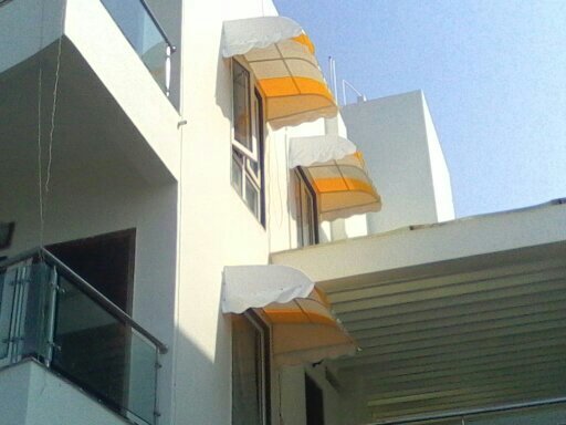 White Conical Canopy