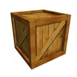 Heavy Wooden Packing Boxes