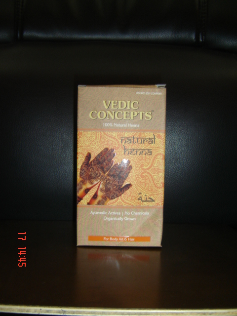 Natural Henna Paste