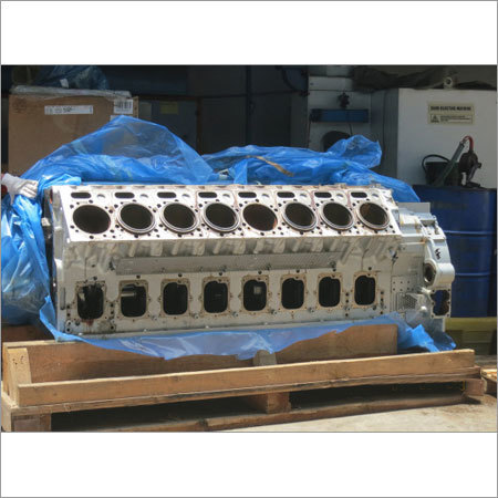 Diesel Marine Engine Block