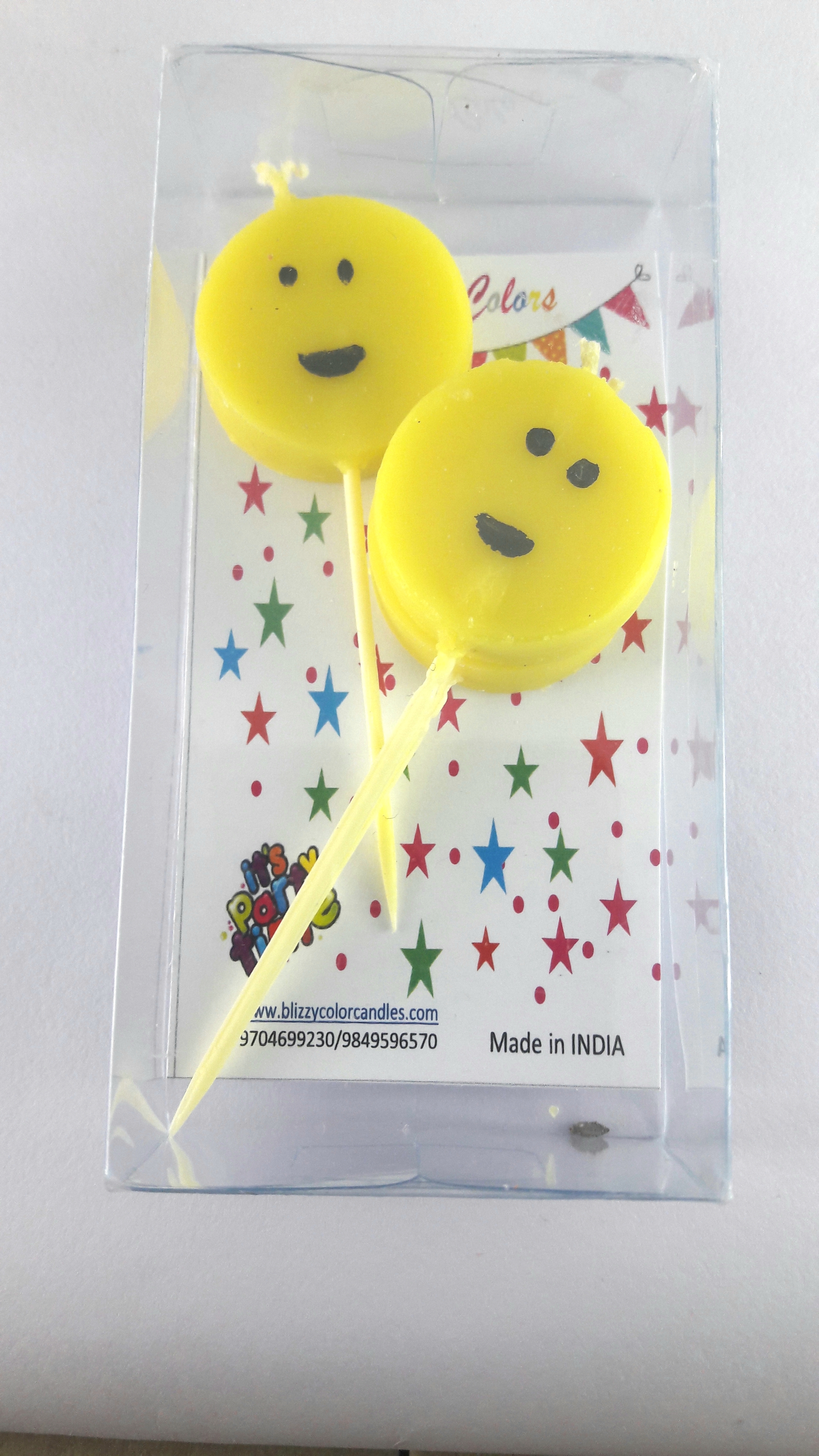 Smiley Candles