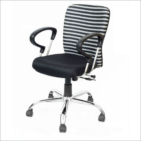Staff Chairs - Heavy Duty Iron Frame, Modern Class-a Upholstery Design | Revolving, Height Adjustable, Inclined Back Support