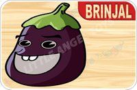 Purple Vegetable Flashcards