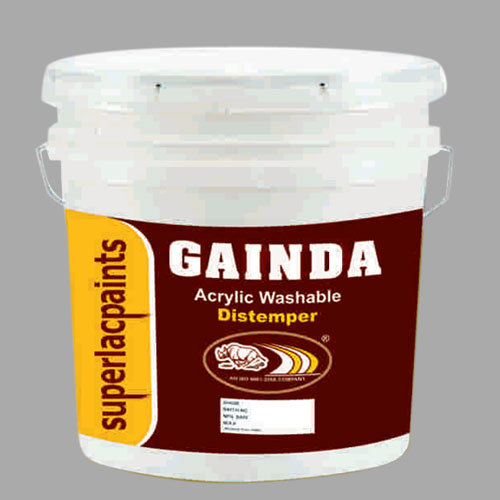 एक्रिलिक धोने योग्य डिस्टेम्पर