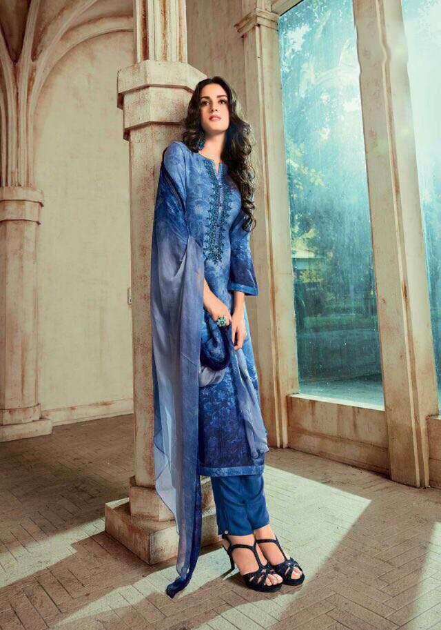 Georgette Half N Half Style Party Wear Saree