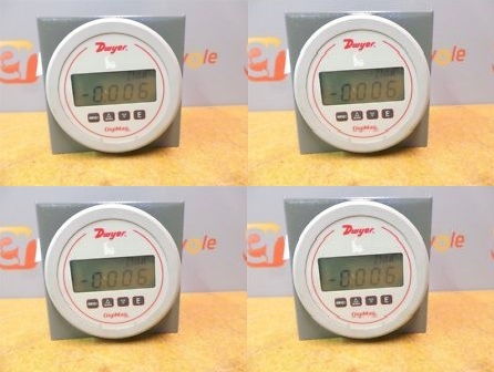 Dwyer USA DM-1111 डिजी मैग डिजिटल प्रेशर गेज wc में 0 से 50 की रेंज के साथ