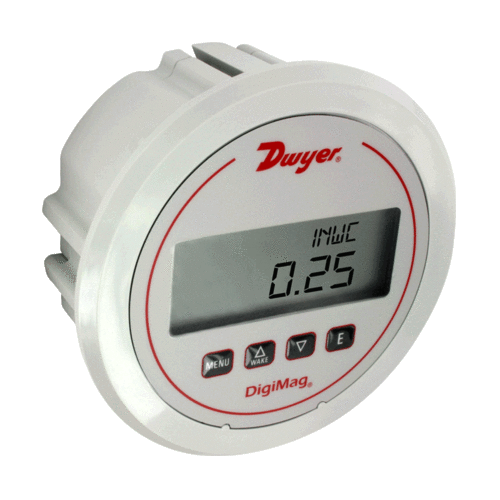 Dwyer USA DM-1111 डिजी मैग डिजिटल प्रेशर गेज wc में 0 से 50 की रेंज के साथ