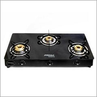 तीन बर्नर गैस स्टोव