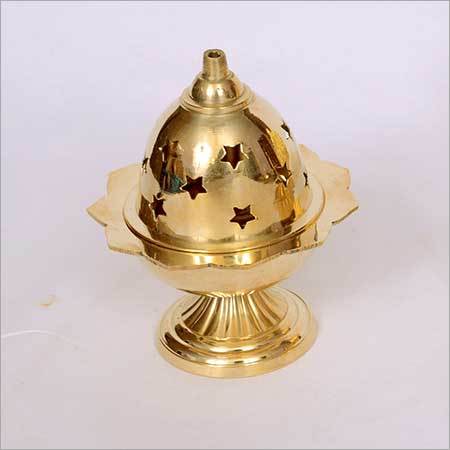 Brass Metal Pine Apple - 5-10 Grams, Polished Finish, Lightweight Design, Indian Style, Artificial Artistry