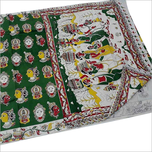 Ladies Kalamkari Designer Print Sarees