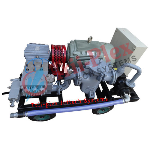 Triplex High Pressure Plunger Pump - Color: Grey