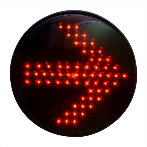 रेड एरो एलईडी ट्रैफिक सिग्नल लाइट