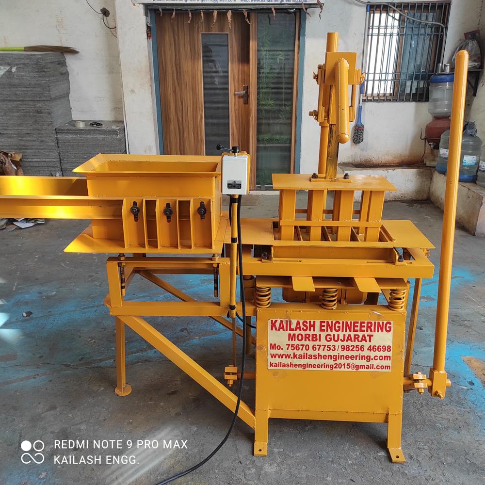  मैनुअल सॉलिड ब्लॉक मशीन
