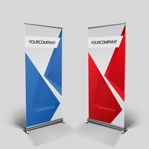 Roll Up Promotional Standees - Pvc Material, Large, Medium, Small Sizes | Waterproof, Eye-catching, Weather Resistant Display Stands