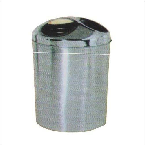 स्टेनलेस स्टील पुश बिन