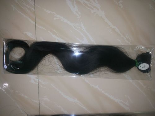 Black Weft Wavy