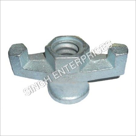 Wing Nut - Metal, Variable Size, Zinc-Plated Silver Finish | Cost-Effective, Durable, Easy Turning, Firm Grip, High Strength, Reliable, Versatile