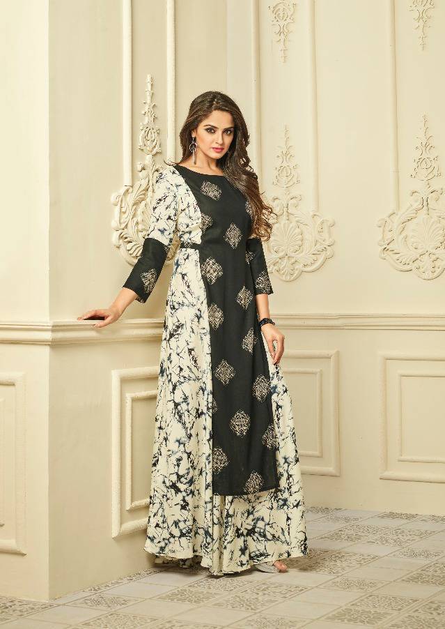 Sethnic Arihant Palchu 1011-1016 Long Printed Kurt
