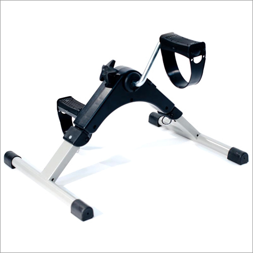 Kawachi Mini Cycle Pedal Exerciser - Metal & Plastic, 22"x16"x13", Silver & Black | Compact Portable Design, Adjustable Tension, Improves Strength & Blood Circulation