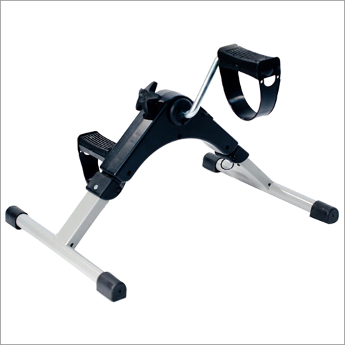 Kawachi Mini Cycle Pedal Exerciser - Metal & Plastic, 22"x16"x13", Silver & Black | Compact Portable Design, Adjustable Tension, Improves Strength & Blood Circulation