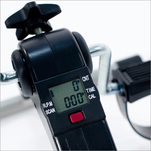 Kawachi Mini Cycle Pedal Exerciser - Metal & Plastic, 22"x16"x13", Silver & Black | Compact Portable Design, Adjustable Tension, Improves Strength & Blood Circulation