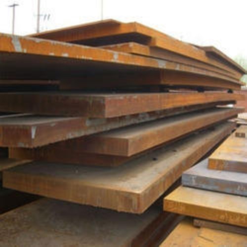 Weathering Steel Plate - Corten A, 0.8 to 50 mm Thickness, Grey Color, Alloy Steel, Corrosion Resistant Surface Finishing