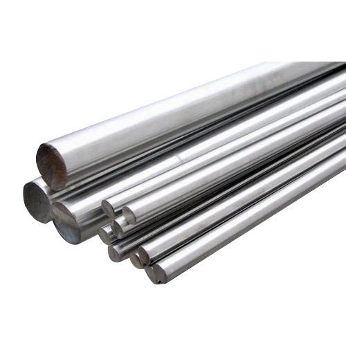 Stainless Steel 202 Round Bar - Polished Finish, Silver Color | Durable Round Bar Design in High-Quality Stainless Steel Material