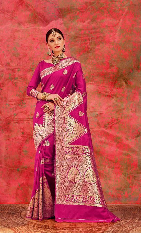 Beige Handloom Weaving Art Silk Saree Designer Saree