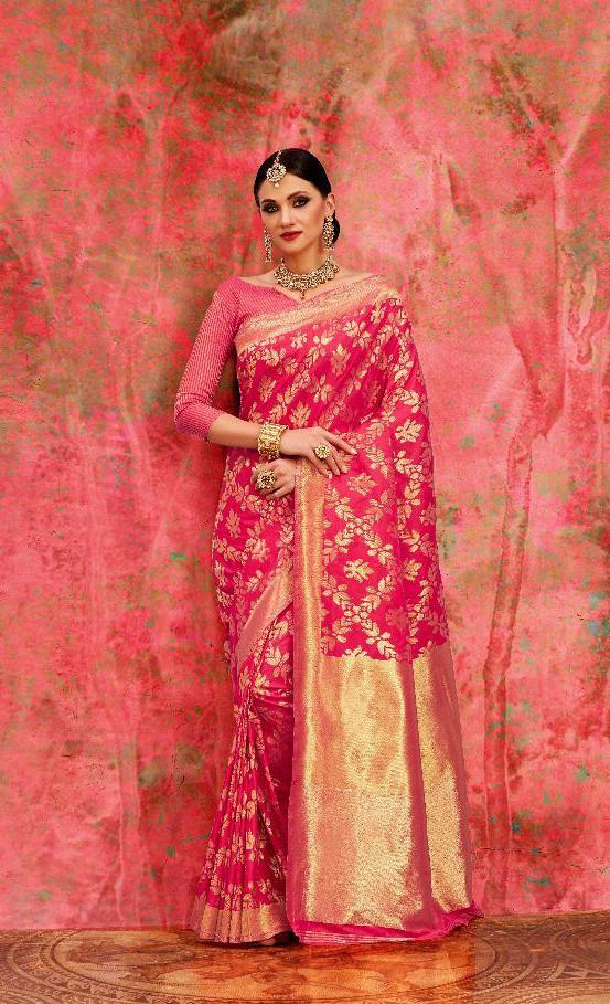 Beige Handloom Weaving Art Silk Saree Designer Saree