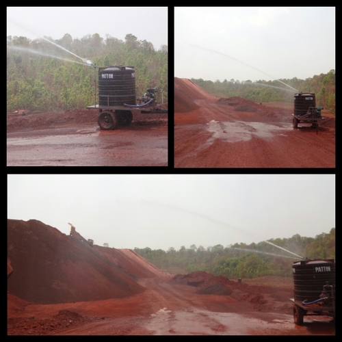 Steel Mobile Dust Suppression System