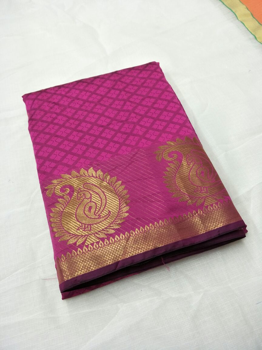 Best Printed Saree - Leechi Jacquard, Customized Upto 40" | Multi-color, Trendy Dress, Dry Cleaning & Washable, Printed Pattern