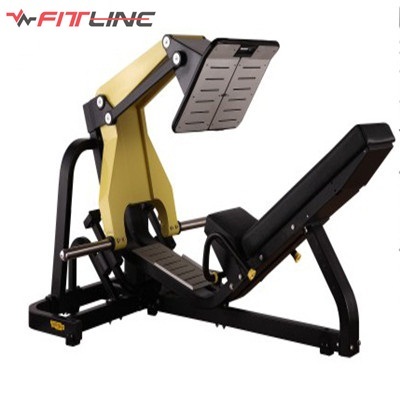 45 Degree Leg Press - Q235 Steel Tube, Black PU Leather | Adjustable Design, Muscle Gain Function