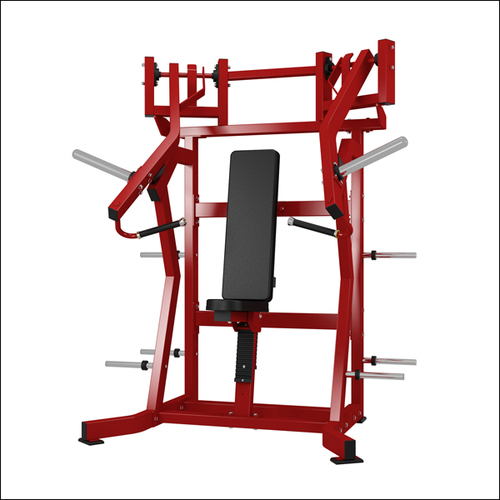 Incline Chest Press - Adjustable Black Pull Over Machine | Muscle Gain Focused Design
