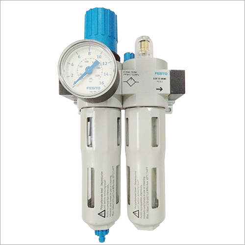 Festo FRL - MS Material, Different Sizes Available, White Color | Industrial and Commercial Usage