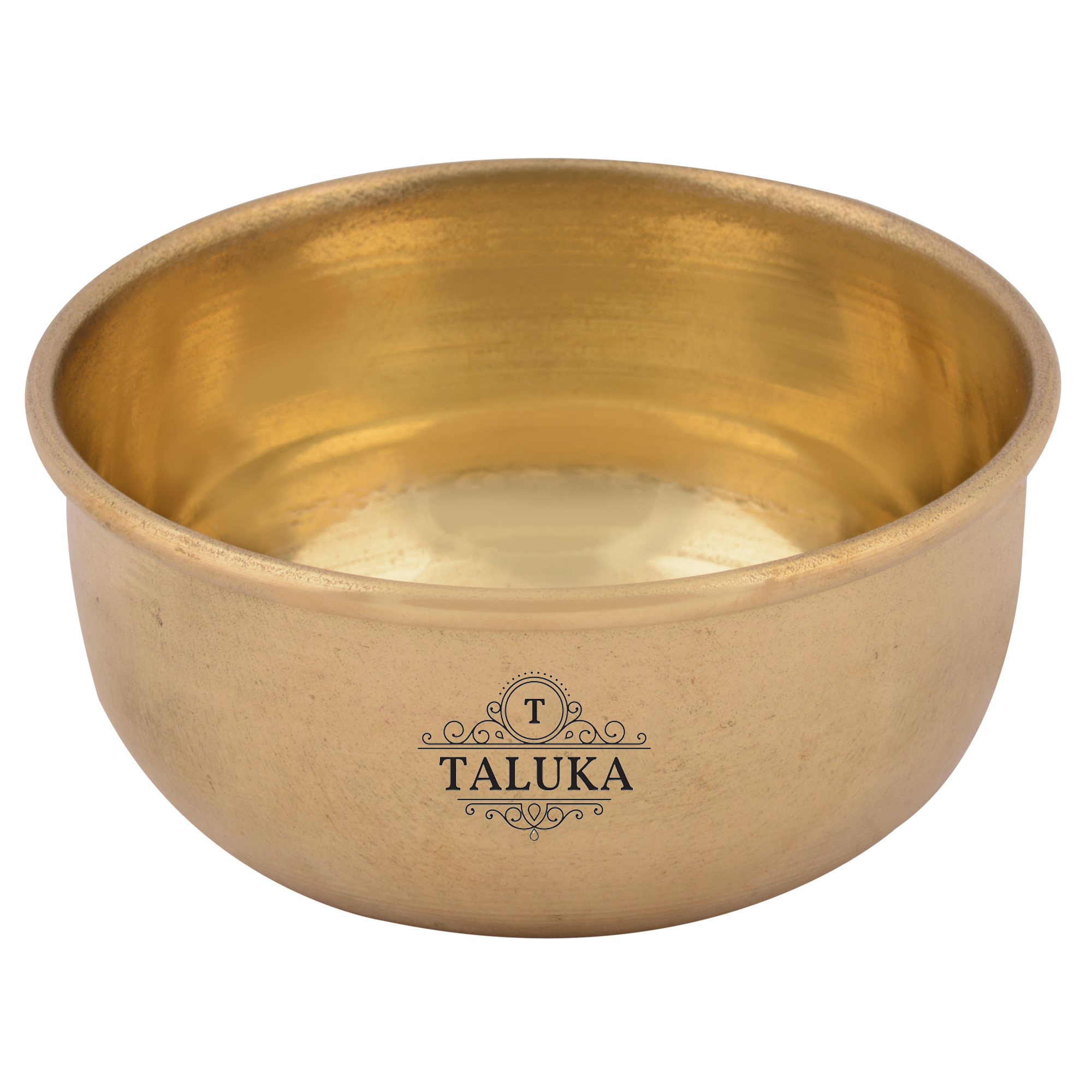 Brass Bowl Bidded - Pure Brass, Height: 1.5" | Diameter: 3.25", Color: Brass Gold, 300 Ml Volume, Perfect For Gifting And Home Decor