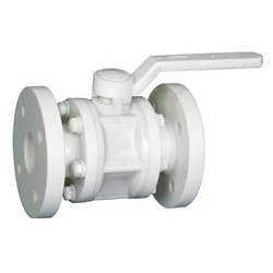 PP Ball Valve - 1/2 Inch to 2 Inch | Flange End, Full Bore, Two-Piece, 10 Bar Pressure, 0 to 60°C Temperature