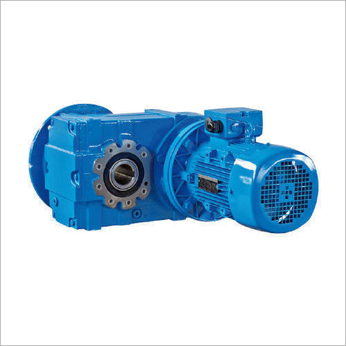 Helical Geared Motor - Iron, Output Speed 1.3 to 676 RPM, Output Torque 4Nm to 500Nm | Low Power Consumption, Silent Performance, Minimal Maintenance