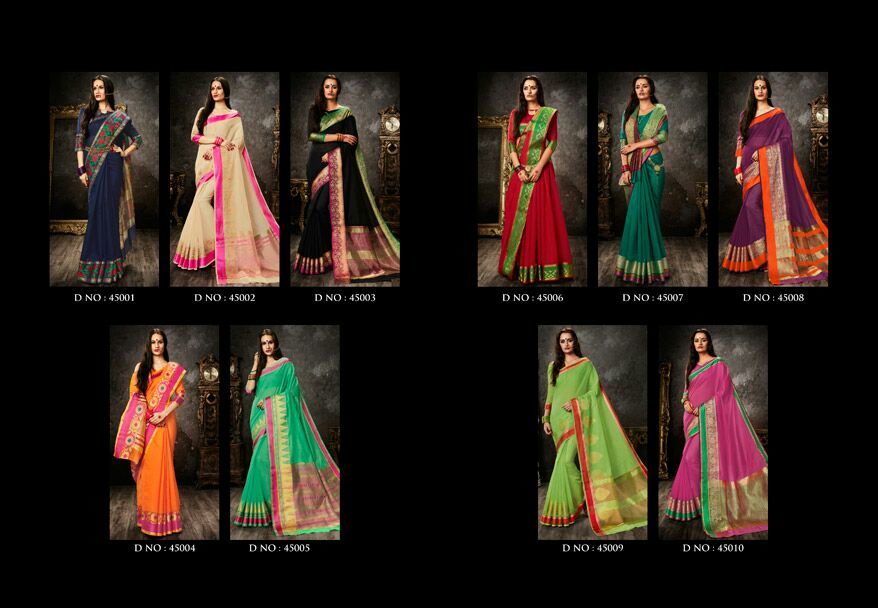 Blue Bollywood Sarees