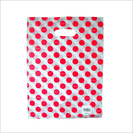 प्रिंटेड डी कट बैग्स