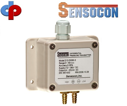 Sensocon USA 212-D010P-3 डिफरेंशियल प्रेशर ट्रांसमीटर