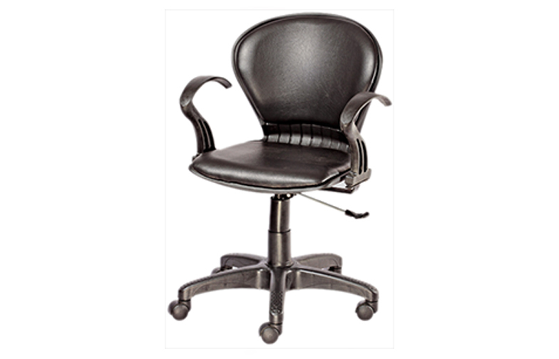 Staff Chairs - Heavy Duty Iron Frame, Modern Class-a Upholstery Design | Revolving, Height Adjustable, Inclined Back Support