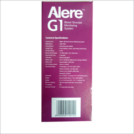 Grey Alere Gi Blood Glucose Monitoring System