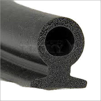 Black Industrial Sponge Rubber