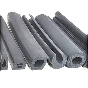 Sponge Rubber Extrusion - Color: Black