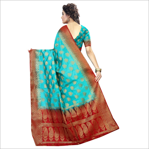 Blue Ladies Sarees