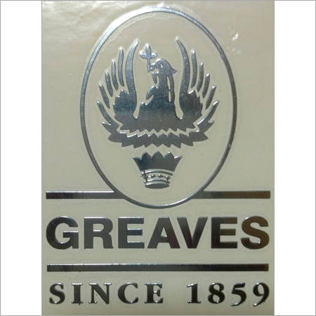 Metal Cut Sticker - Color: Silver